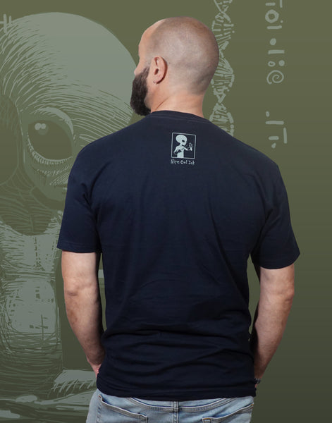 Alien DNA Men's Fitted Crew Neck