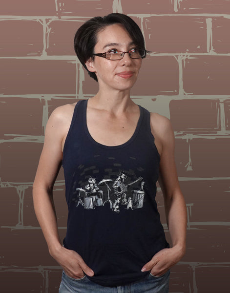 Alley Cats Junior Women's Racerback Tank