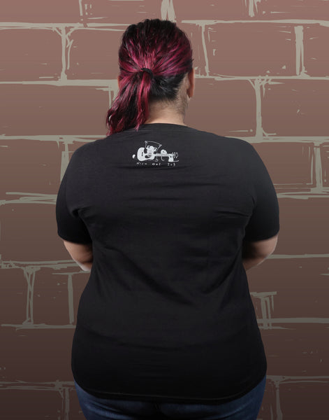 Alley Cats Plus Size Relaxed Fit Women's V-Neck