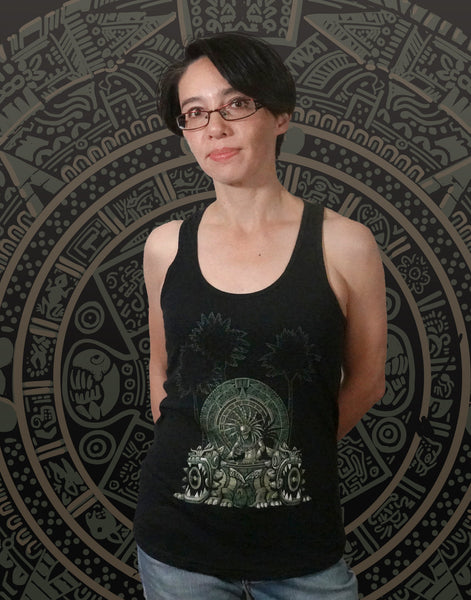 Aztec Beats Junior Women's Racerback Tank