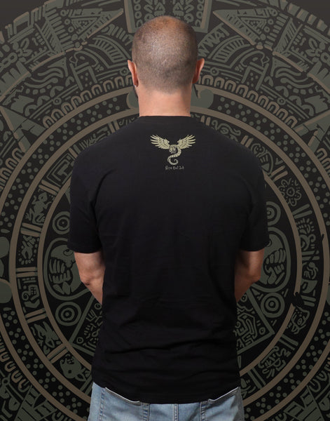 Aztec Beats Men's Fitted Crew Neck