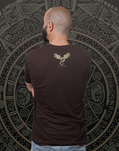 Aztec Beats Men's Fitted Crew Neck