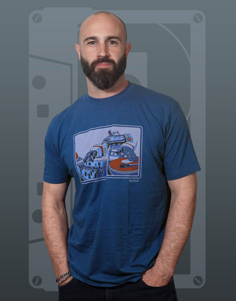 DJ Men's Fitted Crew Neck
