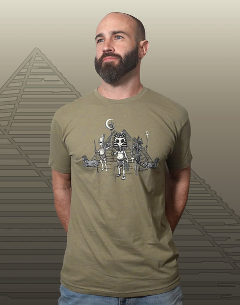 Egyptian Alien Men's Fitted Crew Neck
