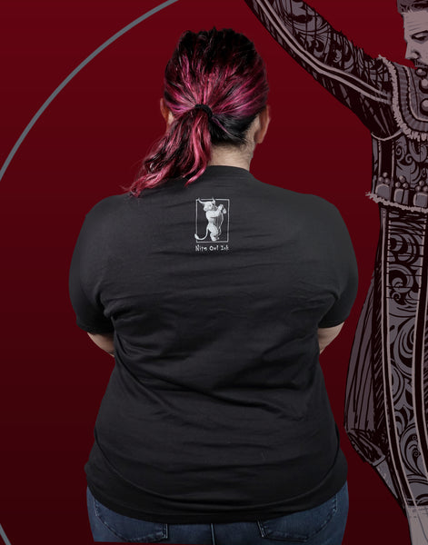 Flamenco Plus Size Relaxed Fit Women's V-Neck