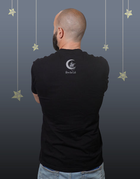 Nite Owl Men's Fitted Crew Neck