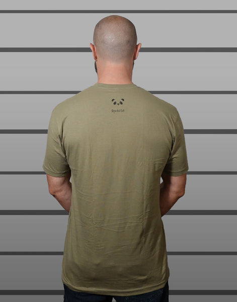 Panda Lineup Men's Fitted Crew Neck