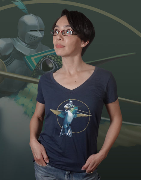The Nectar Crusades Junior Women's Fitted V-Neck (New Fit)