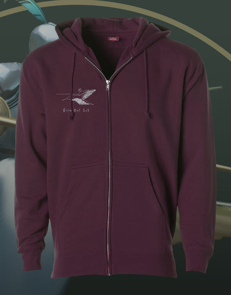 The Nectar Crusades Men's Heavyweight Zip Hoodie