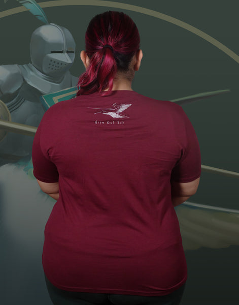 The Nectar Crusades Plus Size Relaxed Fit Women's V-Neck