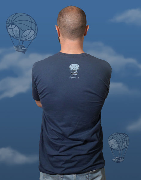 Whale Watching Men's Fitted Crew Neck
