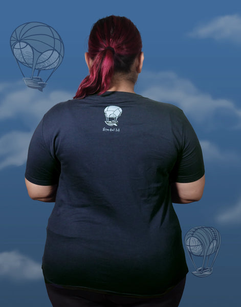 Whale Watching Plus Size Relaxed Fit Women's V-Neck