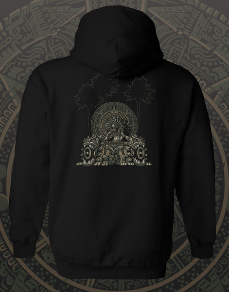 Aztec Beats Men's Heavyweight Zip Hoodie