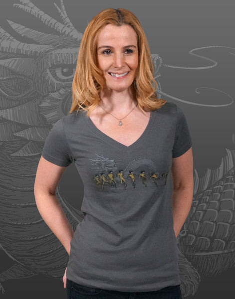 Bruce Junior Women's Fitted V-Neck (New Fit)