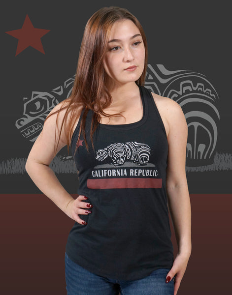 California Native Junior Women's Racerback Tank