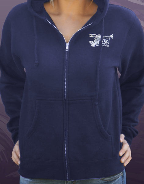 Cheshire Cat Junior Women's Zip Hoodie