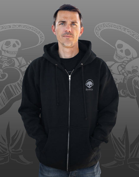 Dia De Los Muertos Men's Zip Hoodie