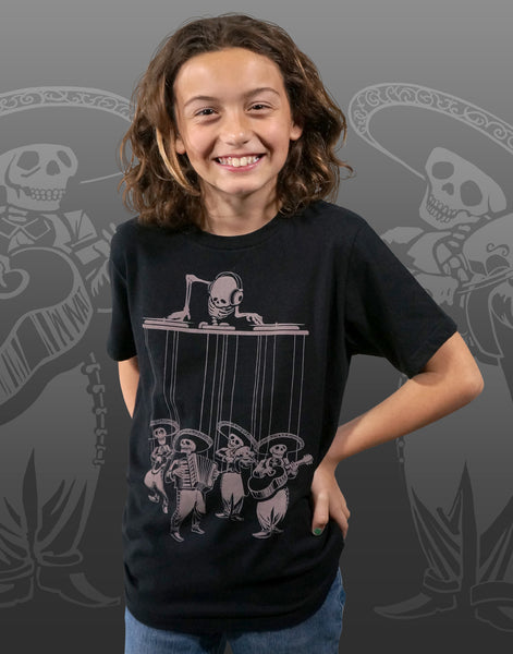 Dia De Los Muertos Youth Crew Neck