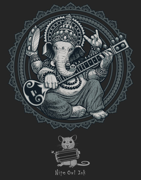 Ganesha Plus Size Relaxed Fit Women's V-Neck