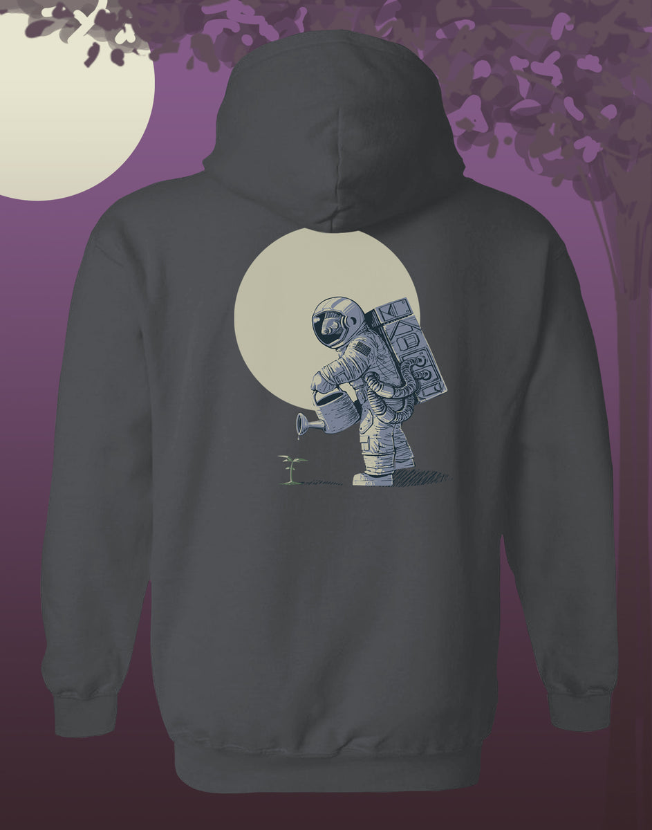 Grow Men's Heavyweight Zip Hoodie Nite Owl Ink