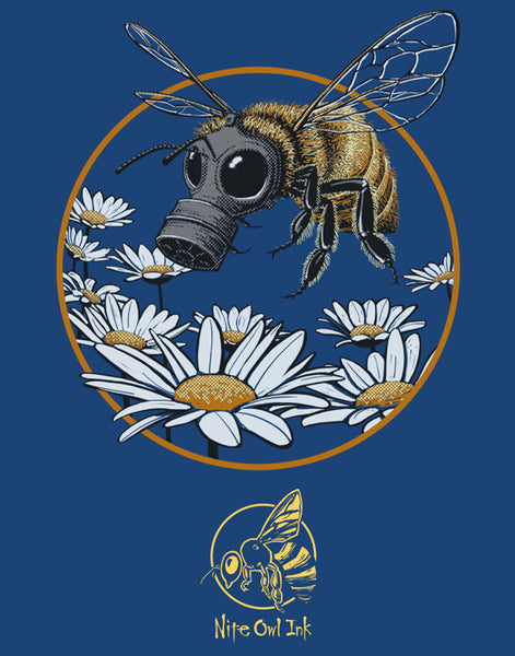 Honey Bee Men's Recycled Eco-Friendly Performance Tee