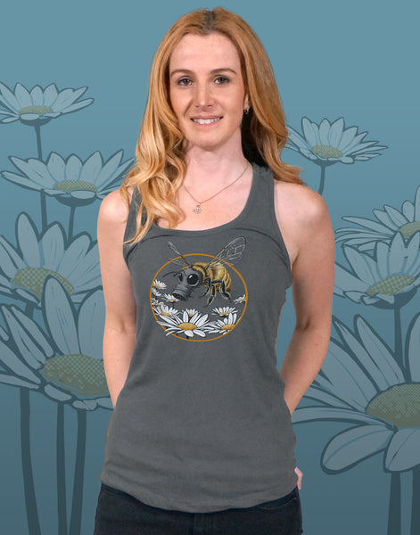Honey Bee Junior Women's Racerback Tank