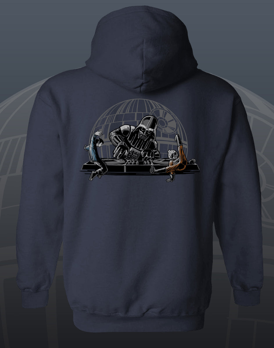 Knights of the Turntable Men's Zip Hoodie Nite Owl Ink