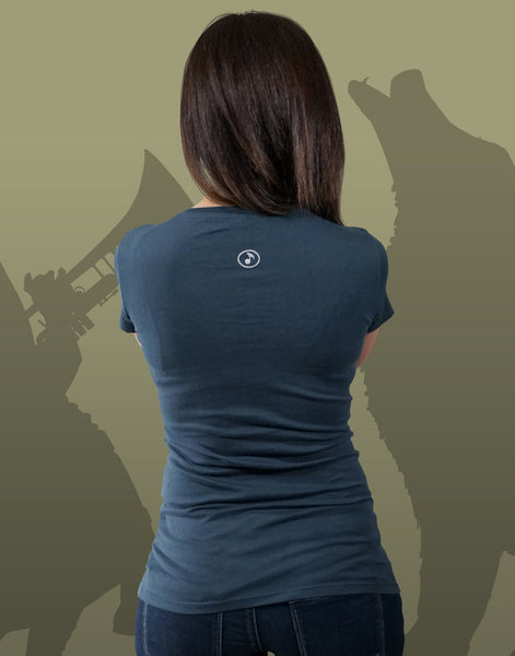 Little Red Junior Women's Fitted V-Neck (New Fit)