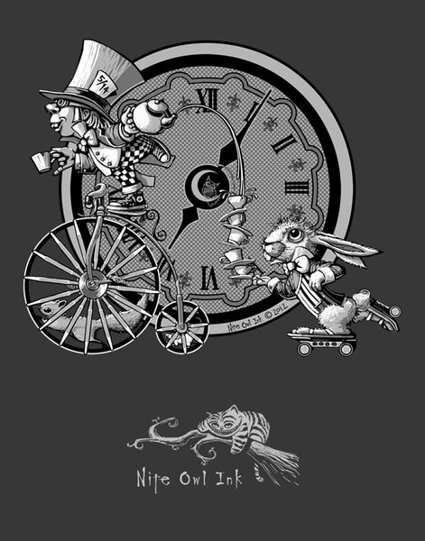 Mad Hatter Junior Women's Racerback Tank