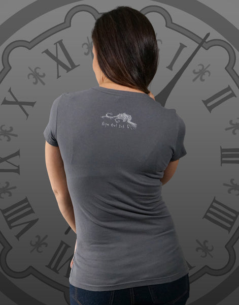 Mad Hatter Junior Women's Fitted V-Neck (New Fit)