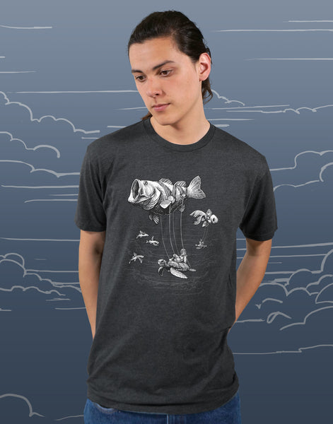 Sky Diver Men's Fitted Crew Neck