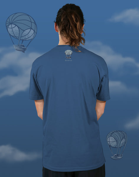 Whale Watching Men's Fitted Crew Neck