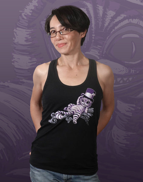 Cheshire Cat Junior Women's Racerback Tank