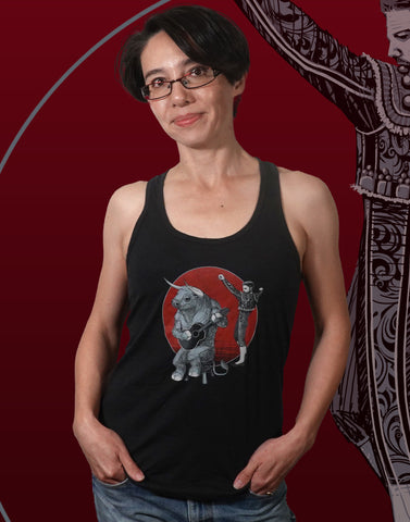 Flamenco Junior Women's Racerback Tank