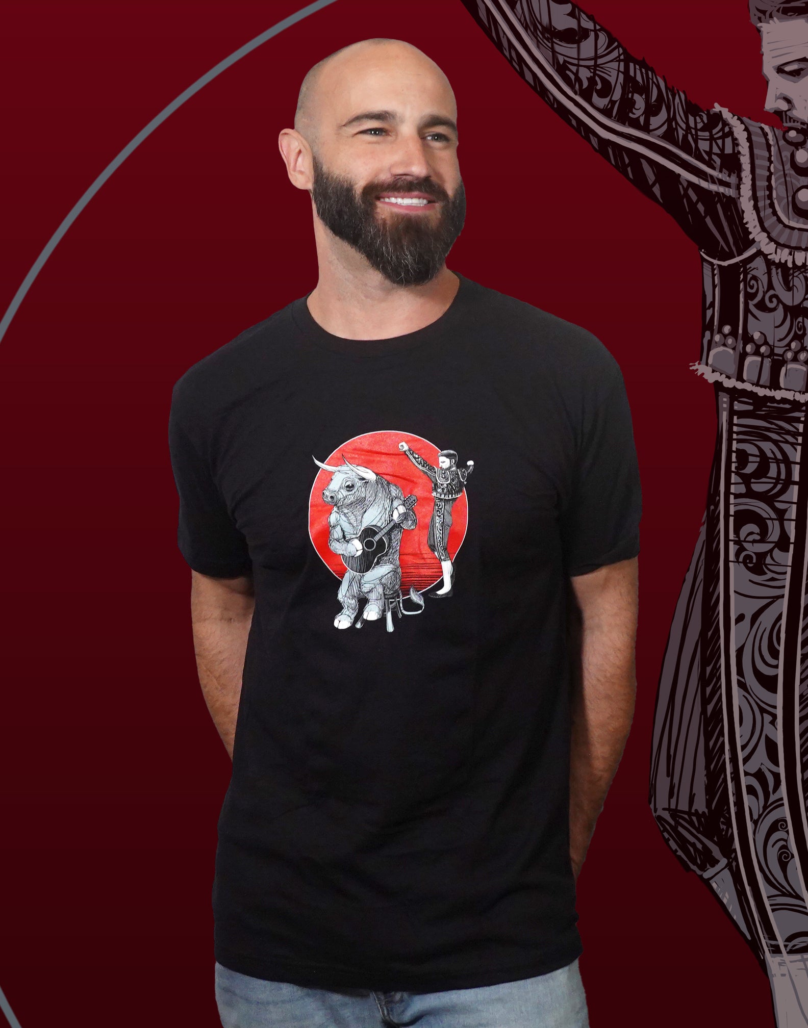 Flamenco Men's Fitted Crew Neck