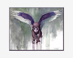 Flying Monkey Art Print