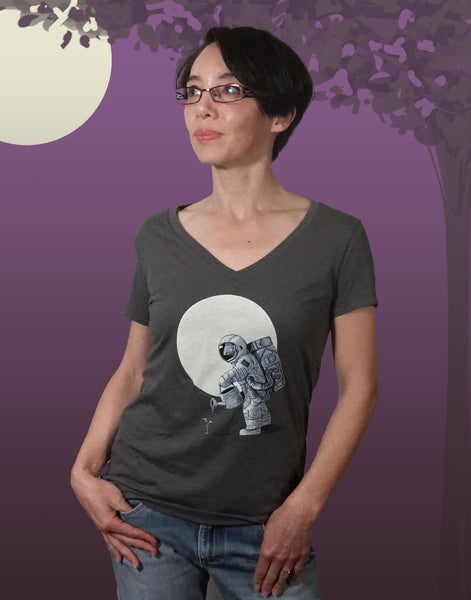 Grow Junior Women's Fitted V-Neck (New Fit)