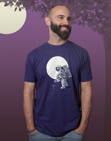 Grow Men's Fitted Crew Neck