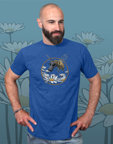 Honey Bee Men's Fitted Crew Neck
