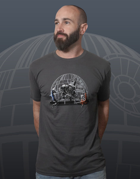 Knights of the Turntable Men's Fitted Crew Neck