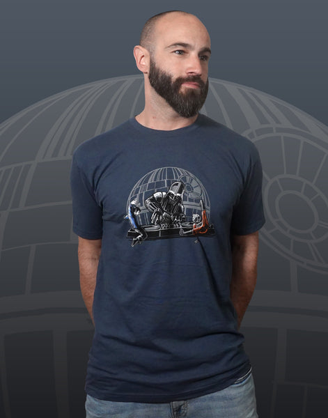Knights of the Turntable Men's Fitted Crew Neck