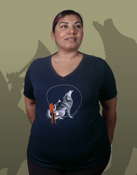 Little Red Plus Size Women's V-Neck