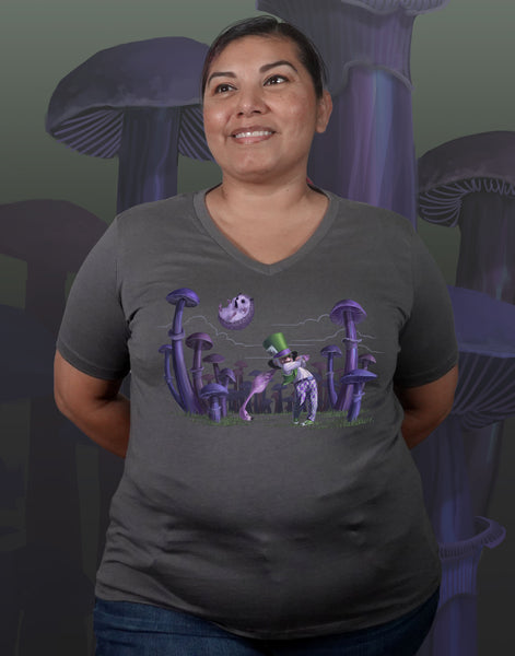 Mad Golf Plus Size Relaxed Fit Women's V-Neck