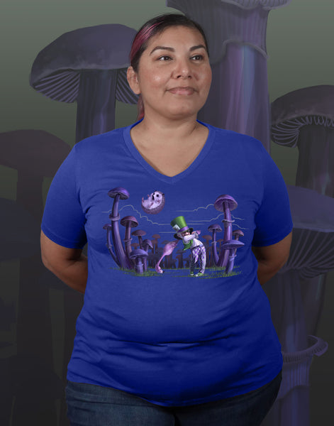 Mad Golf Plus Size Relaxed Fit Women's V-Neck
