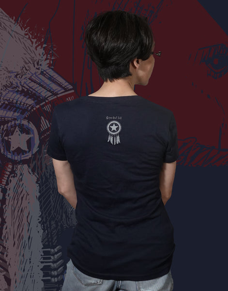 Native Junior Women's Fitted V-Neck (New Fit)