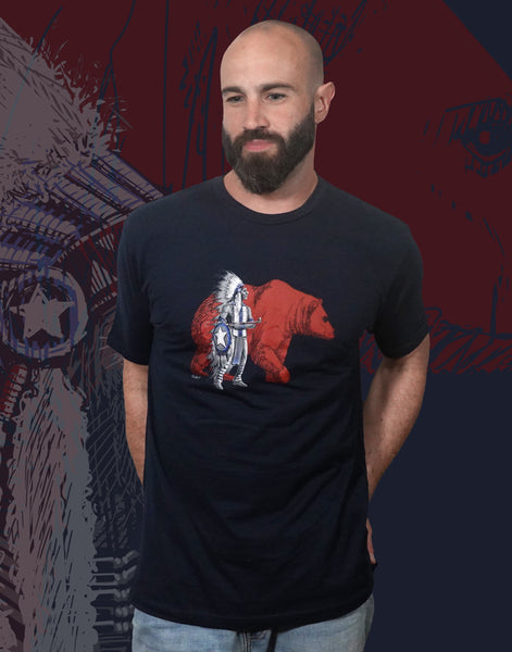 Native Men's Fitted Crew Neck