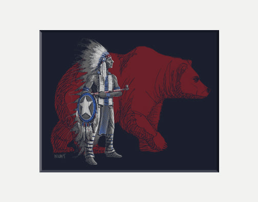 Native Art Print