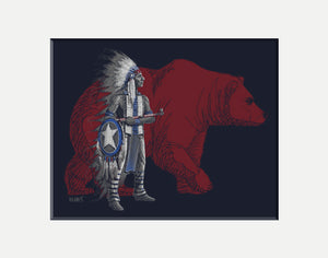 Native Art Print