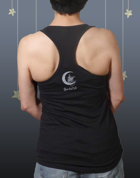 Nite Owl Junior Women's Racerback Tank