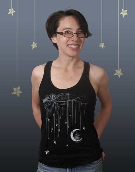 Nite Owl Junior Women's Racerback Tank